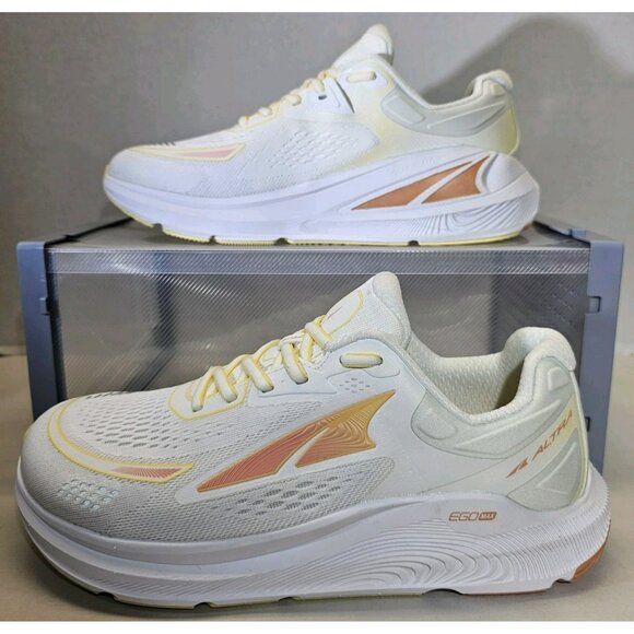Altra  Women's Yellow/White/Salmon W Paradigm 6  Running  Sneakers  Size 10 - Picture 1 of 16